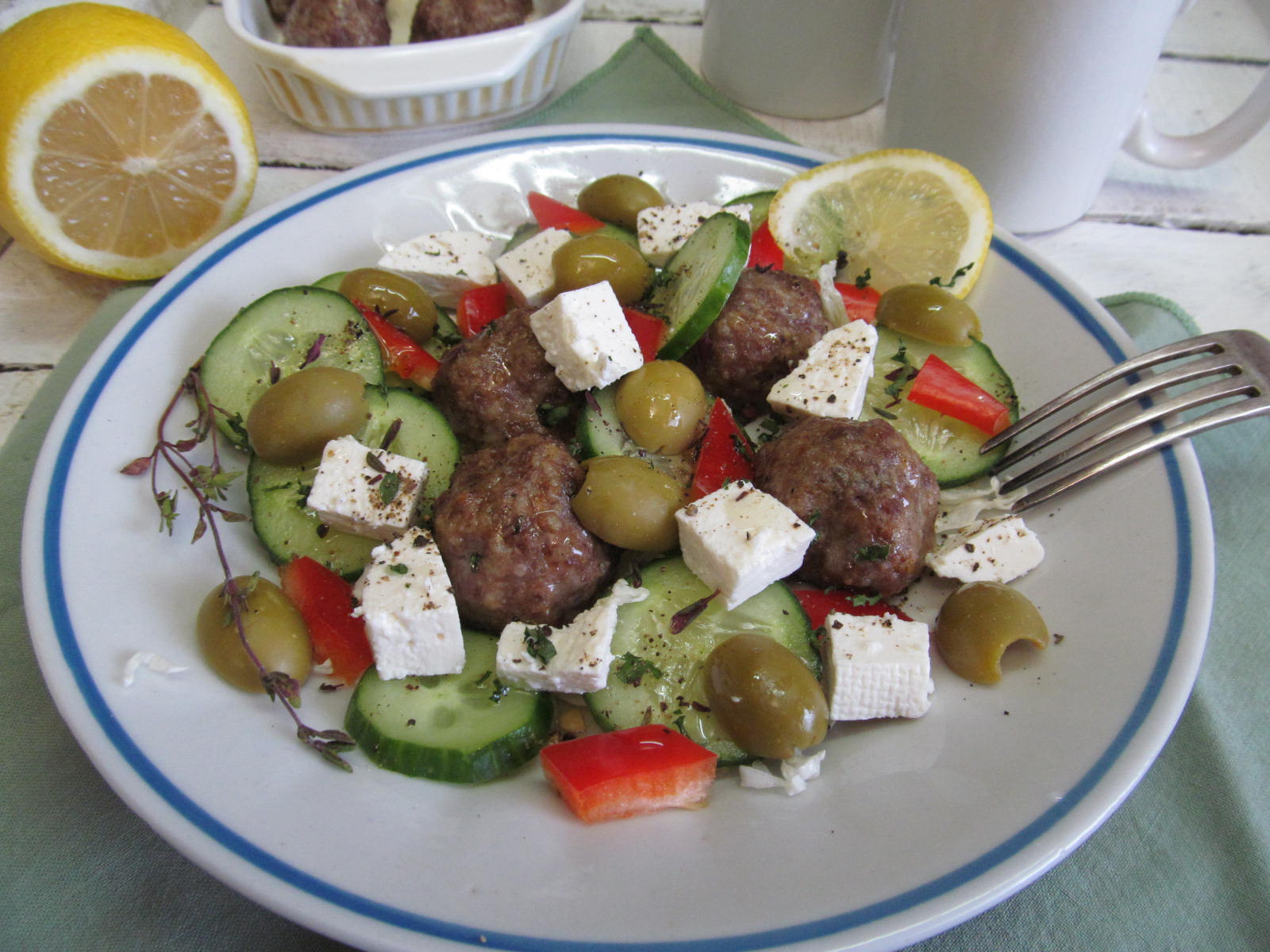 Греческий Салат Рецепт С Фото Пошагово