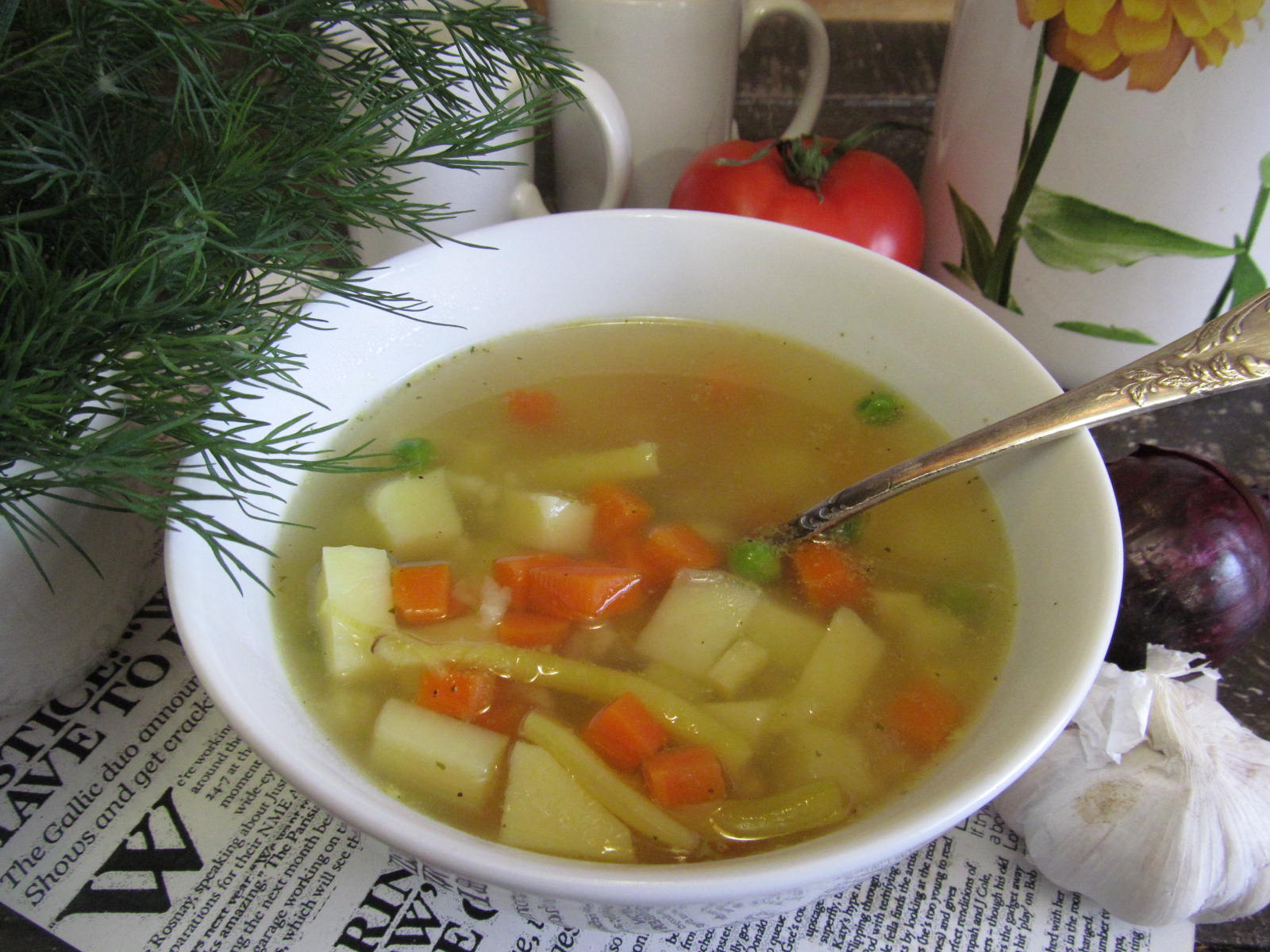 Суп С Овощами Рецепт С Фото