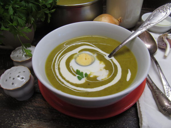 Суп Из Щавеля С Фото Пошагово