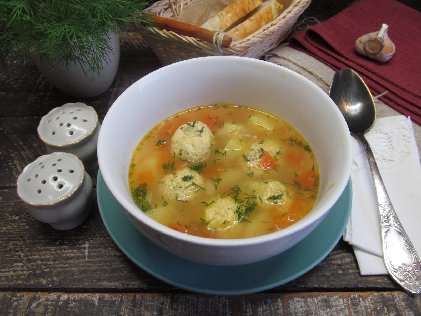 Томатный суп с фрикадельками » Вкусно и просто. Кулинарные рецепты с фото и видео