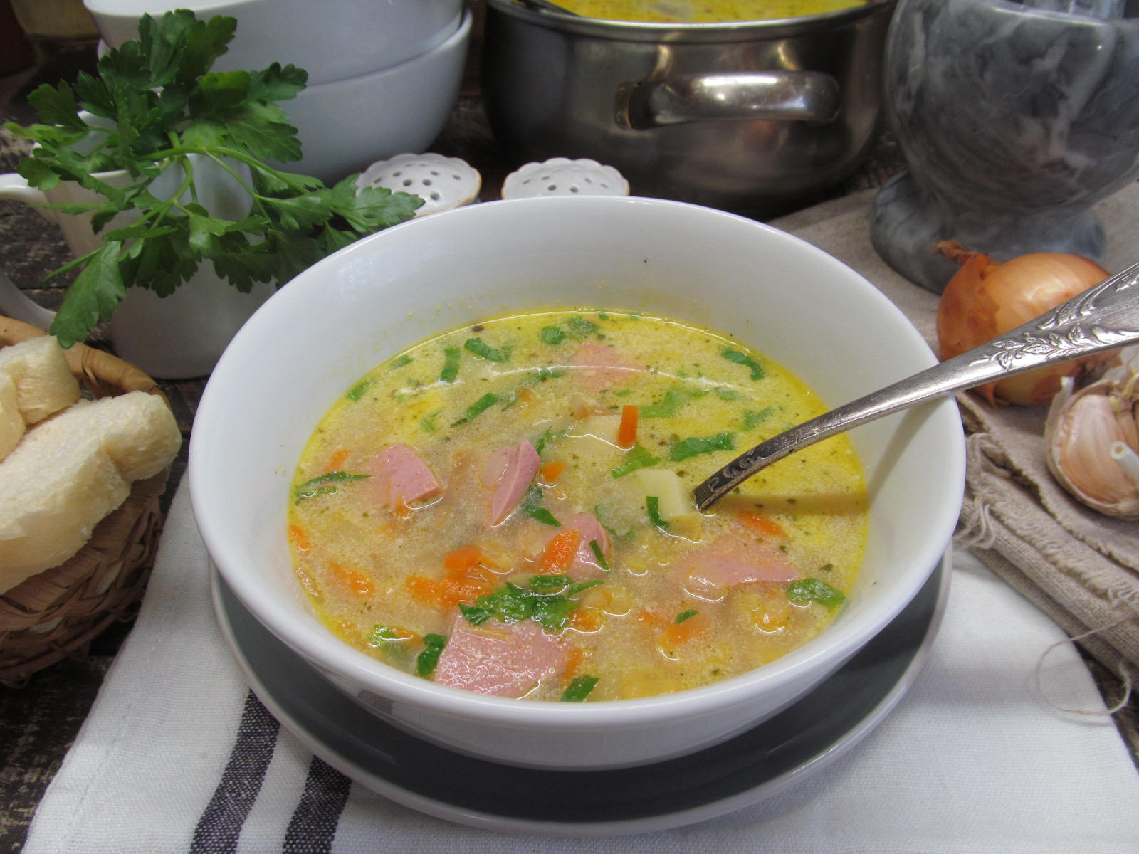 Гороховый суп обычный - пошаговый рецепт с фото на natali-fashion.ru